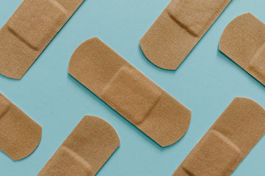 Medical plaster is the ancestor of stickers