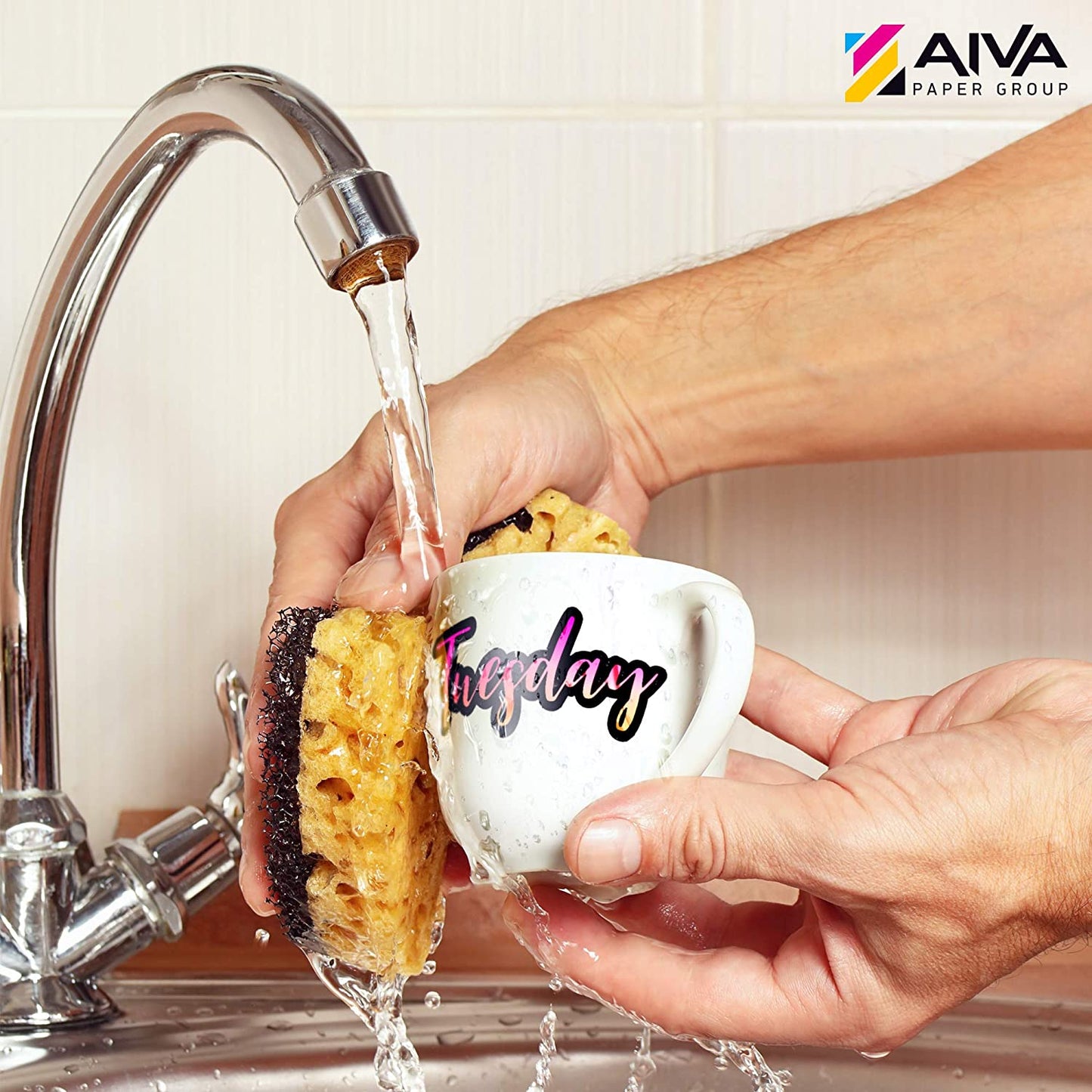 Printable Vinyl Sticker Paper Laser Matte 50 sheets